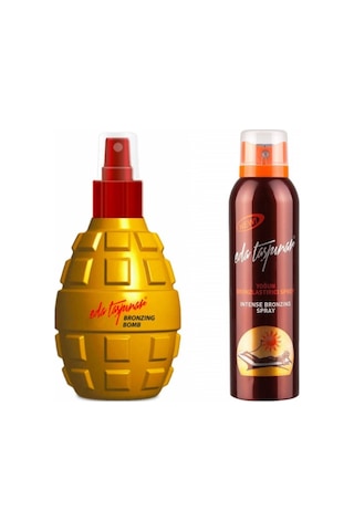 Eda Taşpınar Bronzing Bomb 200 ML + Yoğun Bronzlaştırıcı Sprey 200 ML Eda Taşpınar Bronzing Bomb 200 ML + Yoğun Bronzlaştırıcı Sprey 200 ML