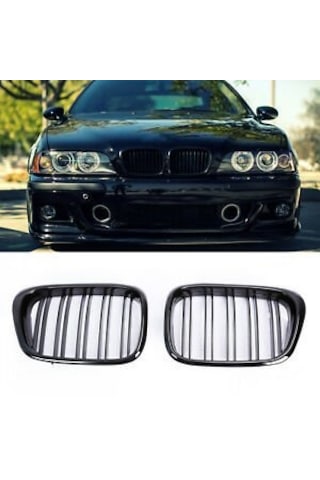 Bmw E39 M5 Ön Böbrek Panjur Piano Black 5 Serisi