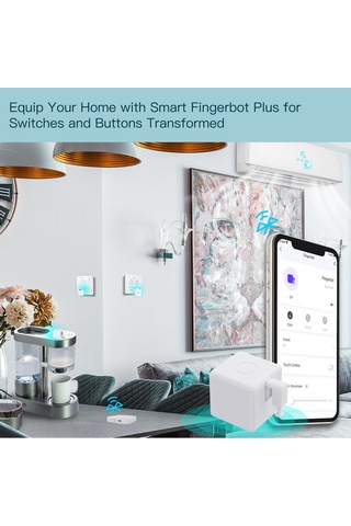 Singree Akıllı Parmak Robotu - Bluetooth Kontrollü, Zamana Ayarlı, Ev Otomasyonu İçin Mükemmel Çözüm