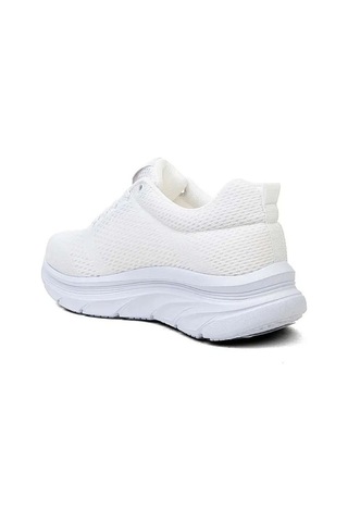 Parley 286-26 Anorak Anatomik Taban Bağcıklı Kadın Sneaker Beyaz