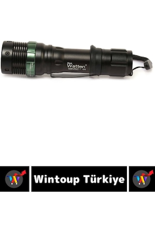 Özel Kamp Avcı Balıkçı Deprem Enerji Tasarrufu 3 Modlu Sert Plastik Zoom Odaklama Güvenlik El Feneri Çok Renkli