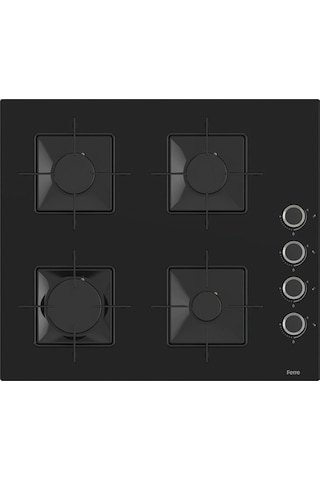 Ferre XE61MDV - SS205 - D086 Inox - Siyah Ankastre Set