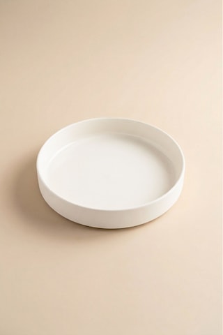 Venüs 24 Cm Porselen Fırın Kabı Kırık Beyaz