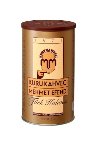 Kurukahveci Mehmet Efendi Türk Kahvesi Teneke 500 G Kurukahveci Mehmet Efendi Türk Kahvesi Teneke 500 G