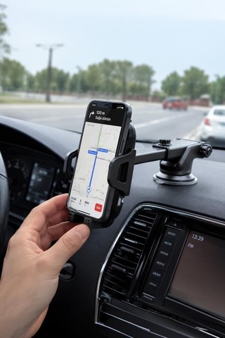 Premium Klipsli Aparat Magnetic Car Holder Araç İçi Telefon Tutucu Jx010 Siyah