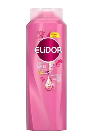 Elidor Güçlü ve Parlak Saç Bakım Şampuanı 650 ML