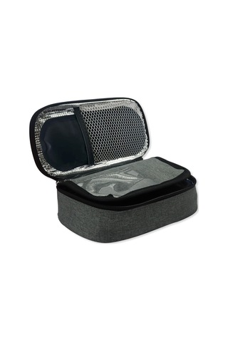 Sones Taşınabilir İnsülin Soğutucu Seyahat Paketi İnsülin Bakım Çantası Gri