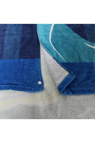 Suntek Yumuşak Emici Çocuk Kapşonlu Banyo/havuz/plaj Havlusu