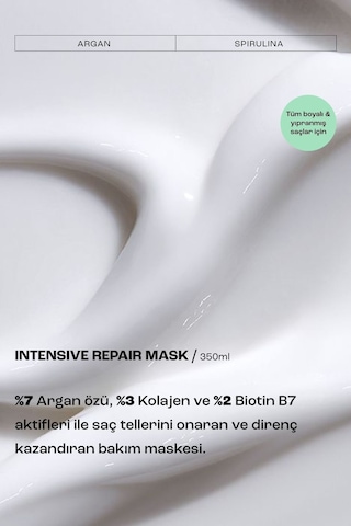 Matsu Intensive Repair Yıpranmış Saçlar İçin Yoğun Bakım Maskesi 350 ML