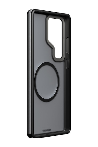Galaxy S25 Ultra Kılıf Magsafe Uyumlu Youngkit Rock Sand Serisi Kapak Siyah