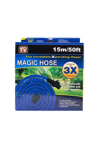 Upeka Sihirli Tabancalı 15 Metre Uzayan Bahçe Sulama Araç Yıkama