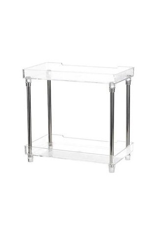 Novahub Şeffaf İki Katlı Banyo Ve Tezgah Organizatörü Kozmetik Saklama Diğer