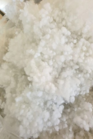 1. Kalite 1,5 Kilo Boncuk Elyaf Özel Üretim Yapışma Yapmaz Beyaz9