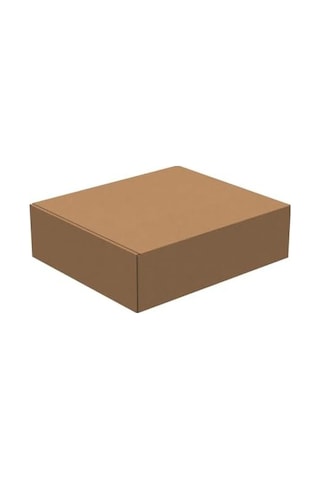 35x30x10-25 Adet Kilitli E-ticaret Karton Kargo Kutusu 1