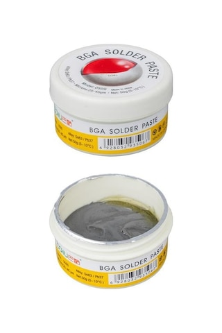 Baku Bk-050g 50 Gram Sıvı Krem Lehim - Bga İşlemleri İçin Profesyonel Kalite, 25-45 Mikron
