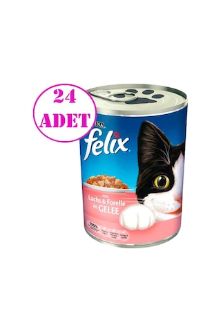 Purina Felix Alabalık Somonlu Kedi Konservesi 24 x 400 G