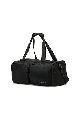 Lumberjack Two Pocket Gym 5pr Siyah Unisex Spor Çantası 000000000102033500 Siyah