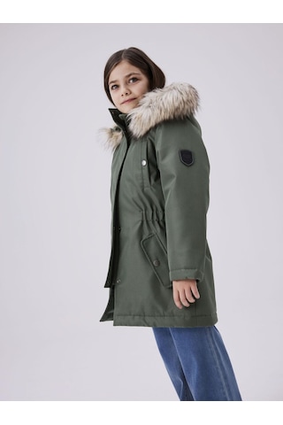 Name It Nkfmilla Unisex Çocuk Mont Yeşil