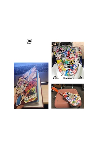 Springsun 100 Adet Rock Grup Sticker Seti - Su Geçirmez Ve Güneş Koruyucu - Telefon, Bilgisayar, Valiz Dekorasyonu - Tekrarsız Desenler