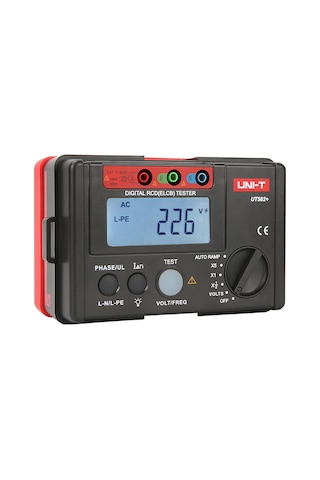 Unit Ut-582+ Dijital Rcd elcb Test Cihazı N11.18