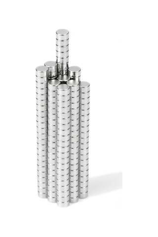 4 X 2 Mm Yuvarlak Neodyum Mıknatıs - 50 Adet