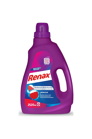 Renax Sıvı Çamaşır Deterjanı Renkliler 2520 ML
