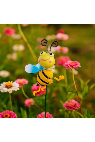 Garden With Ware Dekoratif Sevimli Arı - 6 Cm X 13 Cm