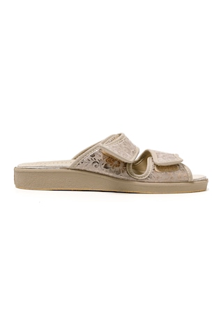 Sandalet Kadın 5688 Green Life Stretch Women's Footwear Beige Bej