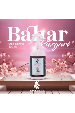 Paul David Bahar Rüzgarı Oda Kumaş Spreyi 500 ML