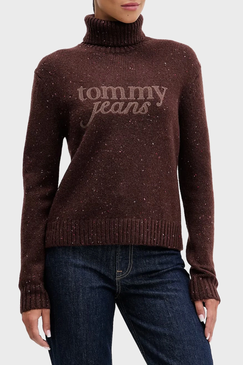 Tommy Jeans Bayan Kazak Dw0dw21687 Gs7 Kahve Kahve