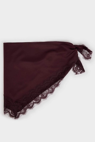 Defacto Kadın Dantelli Şal H3687AX26SM Bordo