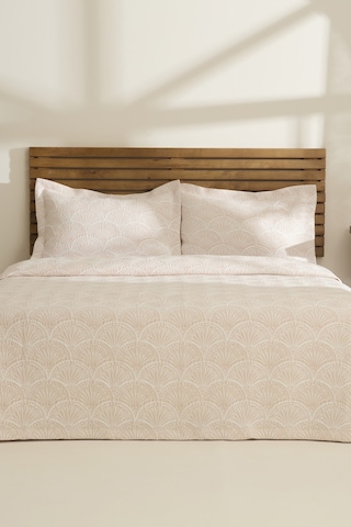 Kaşmir Home Aurora Çift Kişilik Yatak Örtüsü Takımı Rose Pembe
