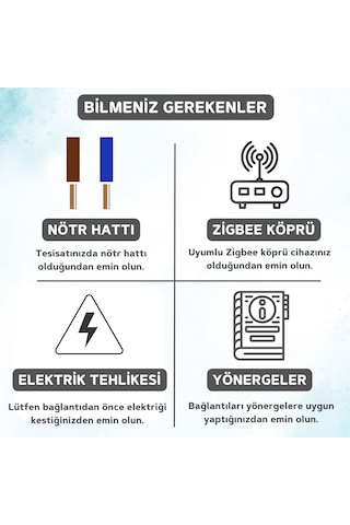 Zigbee Ac Dc Kuru Kontak Röle Tuya, Smart Life Uyumlu