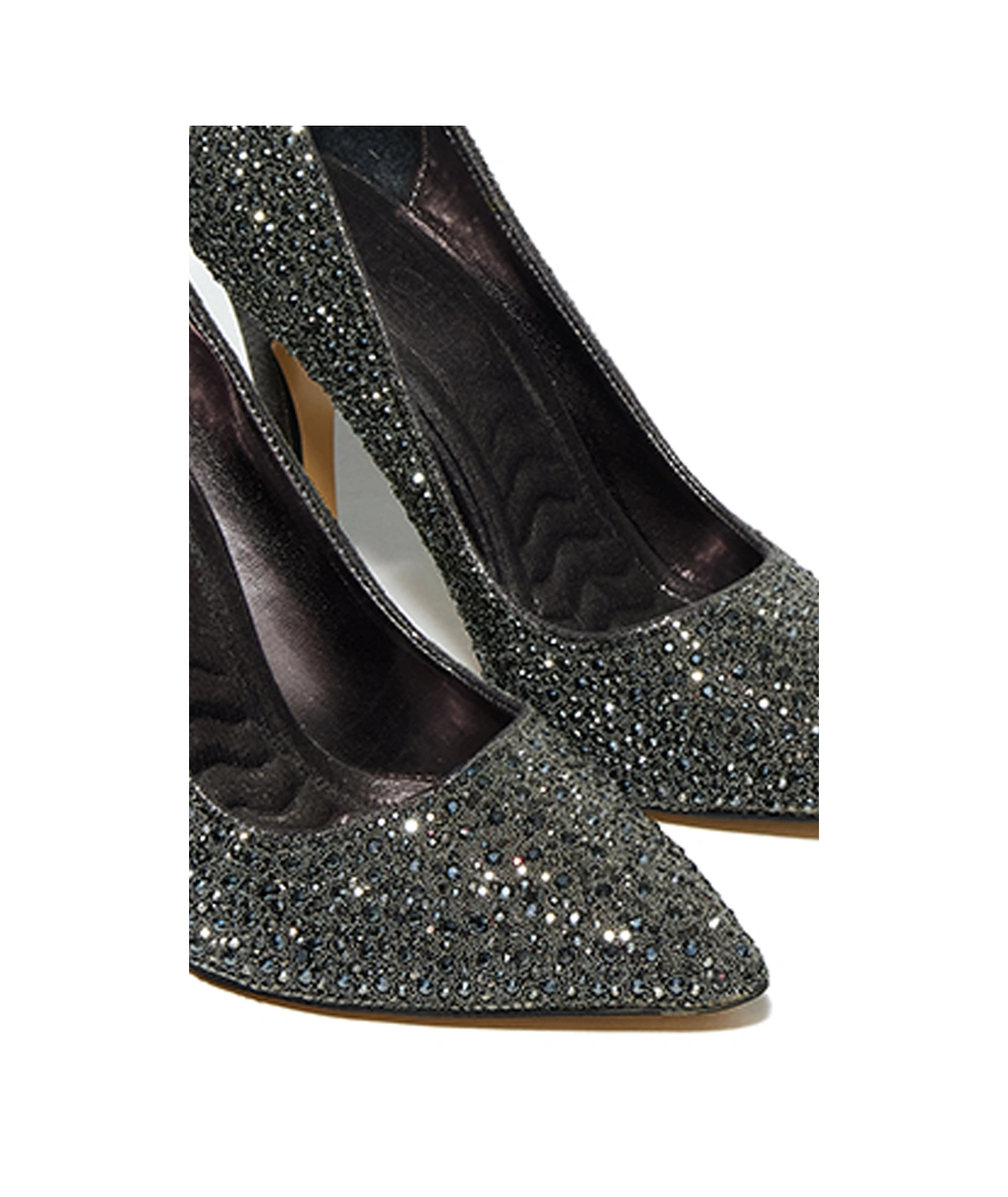 Bestello Taşlı Neolit Taban İnce Topuklu Ayakkabı 331-193 Kadın Ayakkabı PLATIN