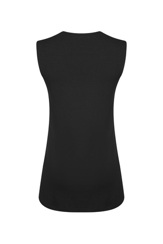Aker Sıfır Kollu Bisiklet Yaka Body Siyah Siyah