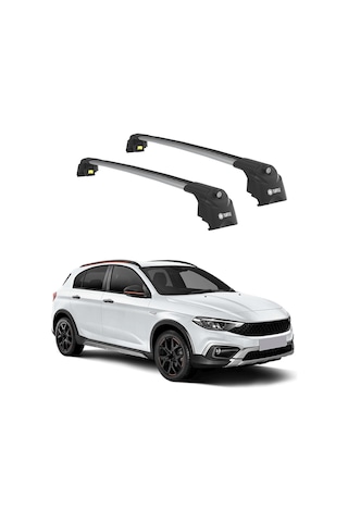 Fiat Egea Cross 2020-2023 Turtle Air2 Ara Atkı Gri