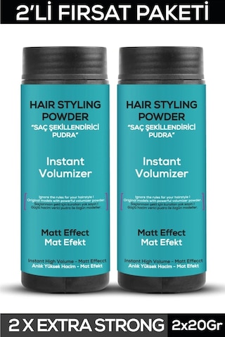 Fontenay Saç Şekillendirici Pudra Toz Wax Mat Effect X2 + Şekil Tarak'ı +saç Spreyi 400ml 4'lü Set