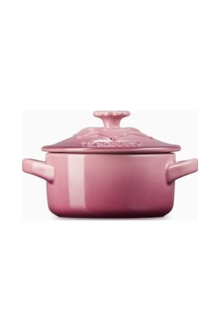 Le Creuset Jardin Mini Lüks Seramik Sunum Kabı Servis Tabakları Rose Quartz 1