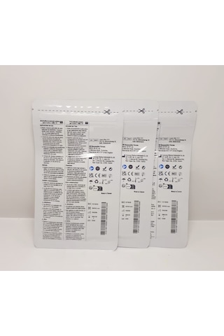 Tens Elektrod Pedi 5x5 Cm Kablolu 4lü Paket 3 Adet