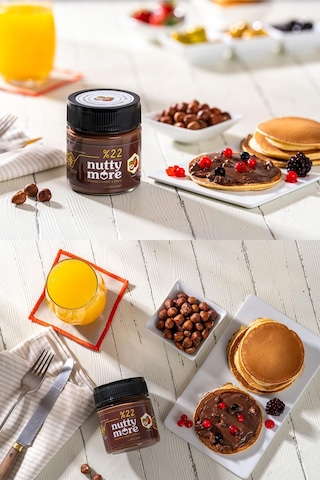 Nutty More %22 Kakaolu Fındık Ezmesi 200 Gr X 6 Adet