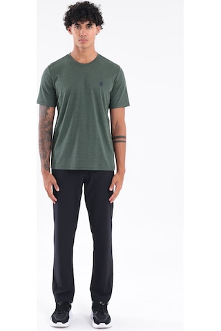 Rowinger Bisiklet Yaka Merserize Erkek Spor T-shirt Haki