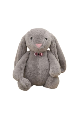 Uyku Arkadaşım Papyonlu Uzun Kulak Bunny Peluş Tavşan 65 CM 001