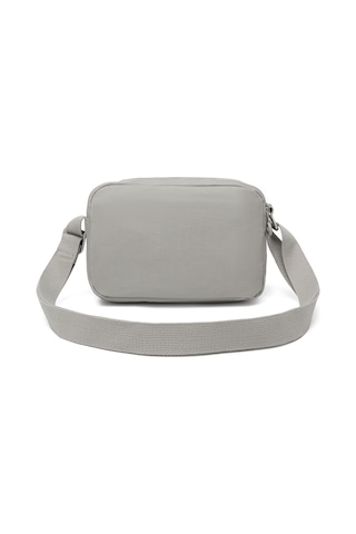 Smart Bags Günlük Küçük Boy Su Geçirmez Hafif Krınkıl Kumaş Kadın Omuz Çantası Buz Gri
