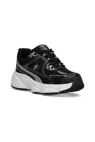 Ayakkabı Fuarı Elit Ysflt329 Kadın Klasik Sneaker Siyah - Beyaz Siyah - Beyaz