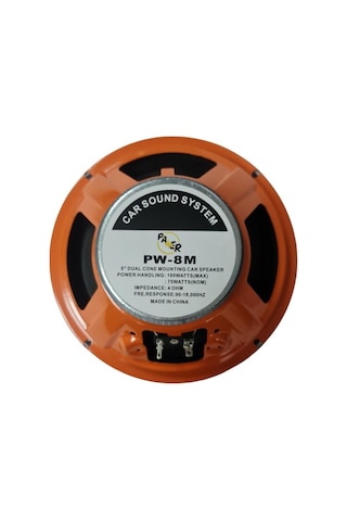 Pawer 180Watt 20Cm Midrange Hoparlör Woofer 1Adet
