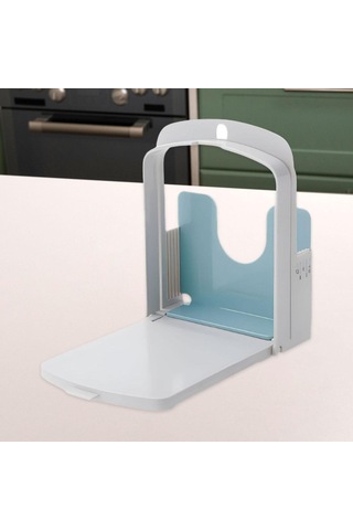 Homyl Ekmek Kesici Kesme Kılavuzu Sandviç Pişirme Aksesuarı Mavi