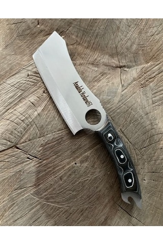 Dmr Çelik Satır Kamp Satırı Avcı Açacaklı Kamp Satırı 28cm