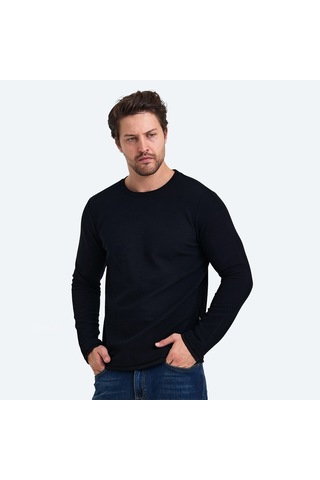 The Crow BRUCE WILLIS Erkek Siyah Sweatshirt