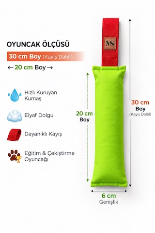 Köpek Çekiştirme Oyuncağı Tug Toy Eğitim Oyuncağı