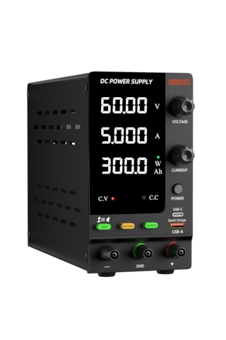 0-60v/5a Ayarlı Dc Güç Kaynağı Voltaj Regülatörü Şarj Fonksiyonlu